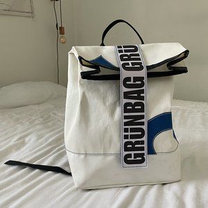 GRÜNBAG - Sails Backpack Norr - Made of reused white sails